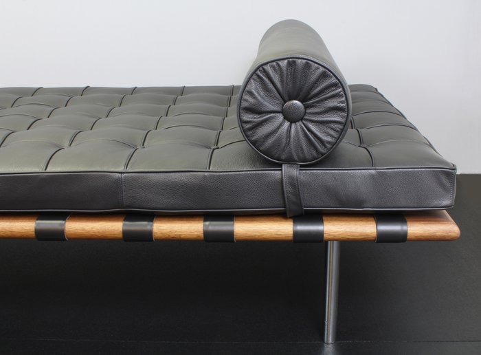 Knoll - Ludwig Mies van der Rohe - Canapé - Canapé-lit Barcelone - Bois, Cuir