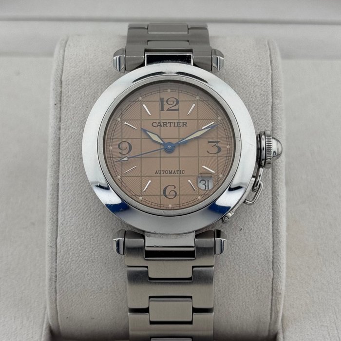 Cartier - Pasha Salmon Dial - 2324 - Homme - 1990-1999