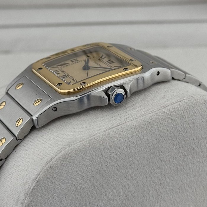 Cartier - Santos Galbée - 187901 - Homme - 1990-1999