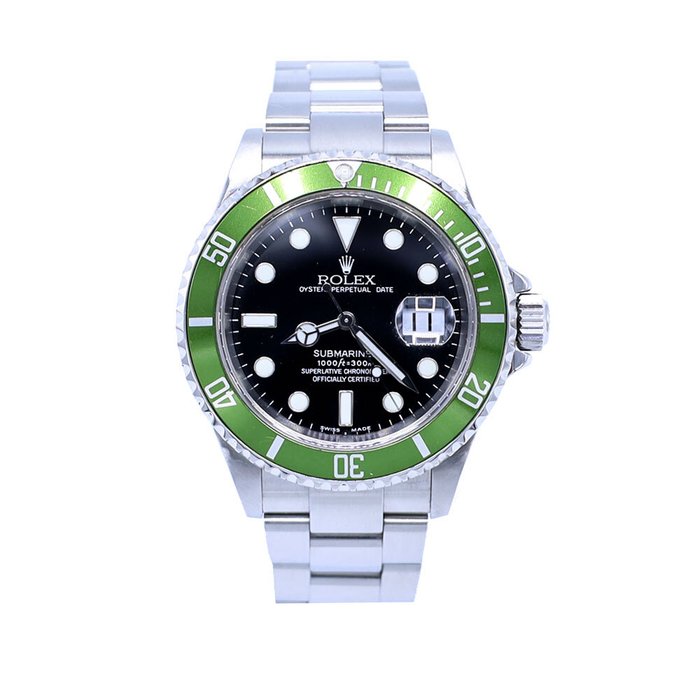 Rolex - Submariner Date %27Kermit%27 Mark II - 16610LV - Homme - 2000-2010