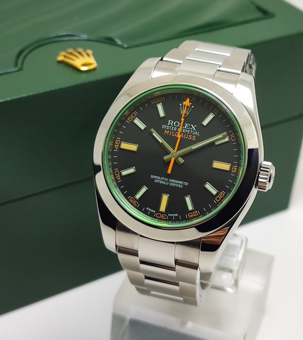 Rolex - Milgauss “Glace Verte” - 116400GV - Homme - 2010-2020