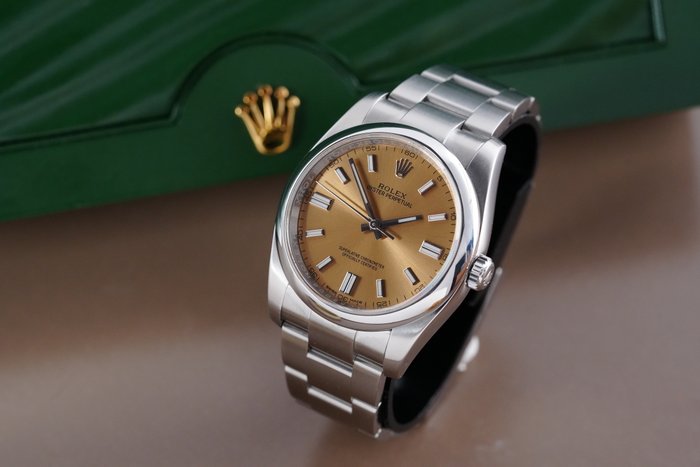Rolex - Oyster Perpetual 36 White Grape Dial - 116000 - Homme -