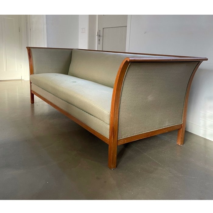 Frits Henningsen - Canapé - Bois, tissu/rembourrage - Canapé 3 places