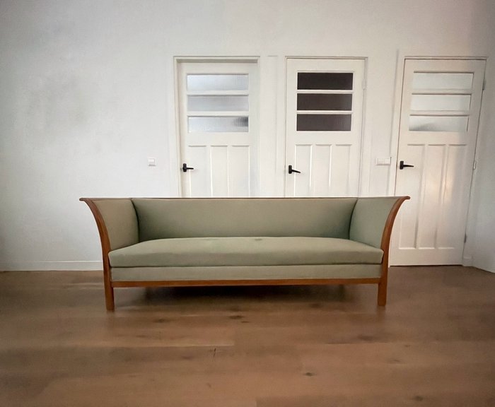 Frits Henningsen - Canapé - Bois, tissu/rembourrage - Canapé 3 places