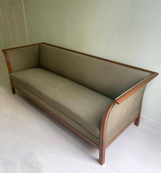 Frits Henningsen - Canapé - Bois, tissu/rembourrage - Canapé 3 places