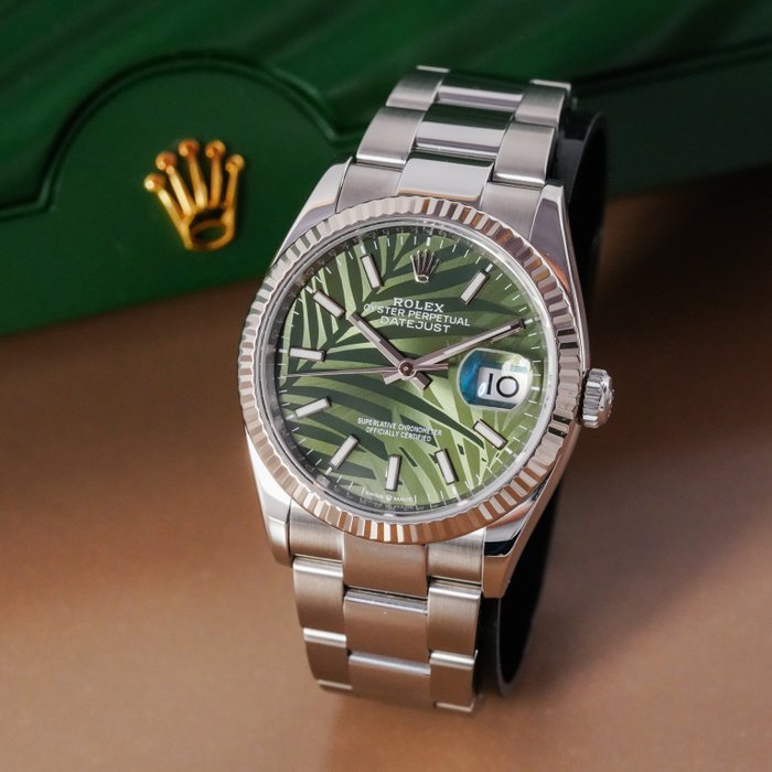 Rolex - Datejust 36 Palm Motif - 126234 - Homme - 2020 et après