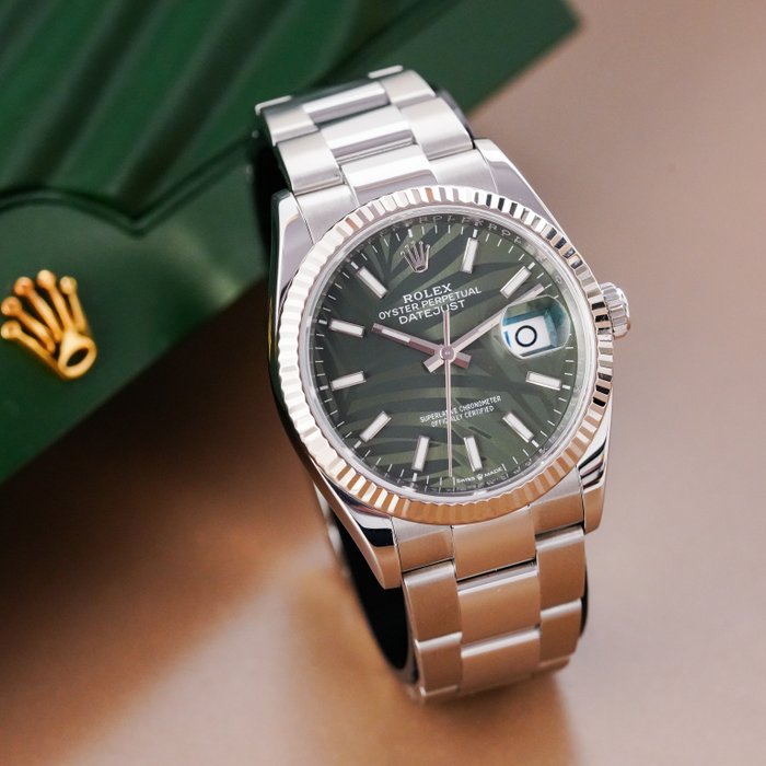 Rolex - Datejust 36 Palm Motif - 126234 - Homme - 2020 et après