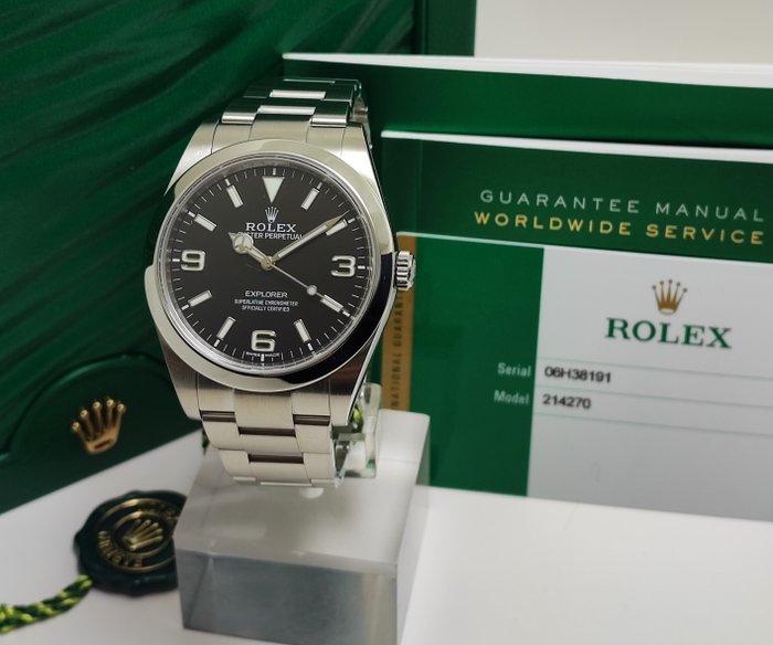 Rolex - Explorer 39 Mark II - Ref. 214270 - Homme - 2010-2020