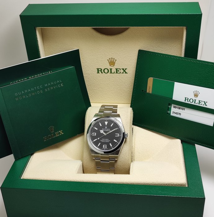 Rolex - Explorer 39 Mark II - Ref. 214270 - Homme - 2010-2020