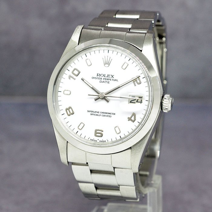 Rolex - Oyster Perpetual Date - Ref. 15000 - Homme - 1980-1989