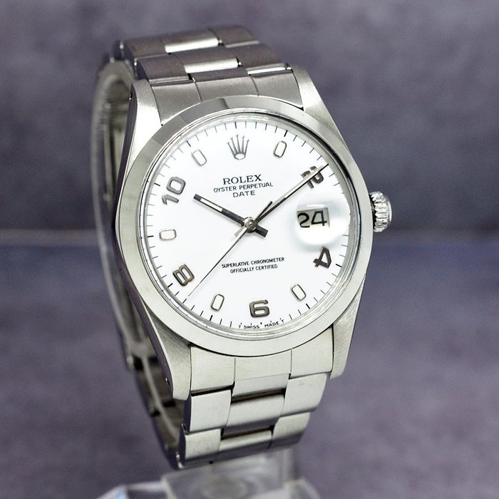 Rolex - Oyster Perpetual Date - Ref. 15000 - Homme - 1980-1989