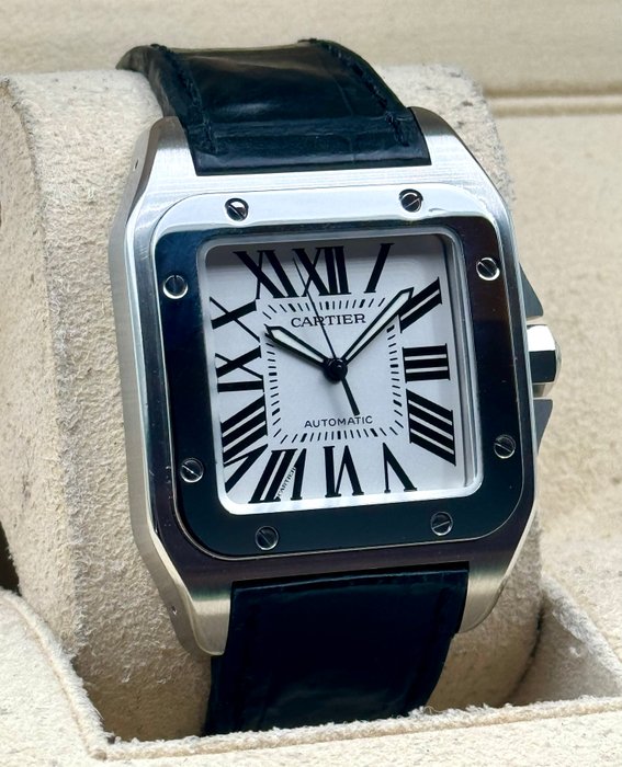 Cartier - Santos 100 - 2656 - Homme - 2000-2010