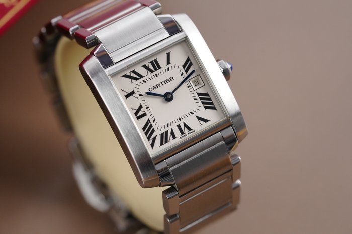 Cartier - Tank Française - W51011Q3 - Femme -