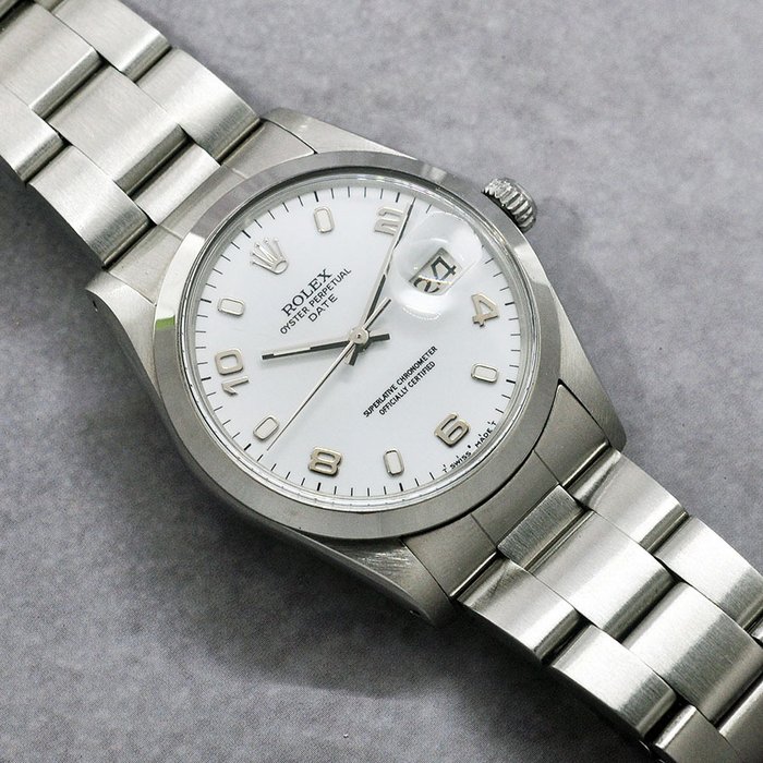 Rolex - Oyster Perpetual Date - Ref. 15000 - Homme - 1980-1989