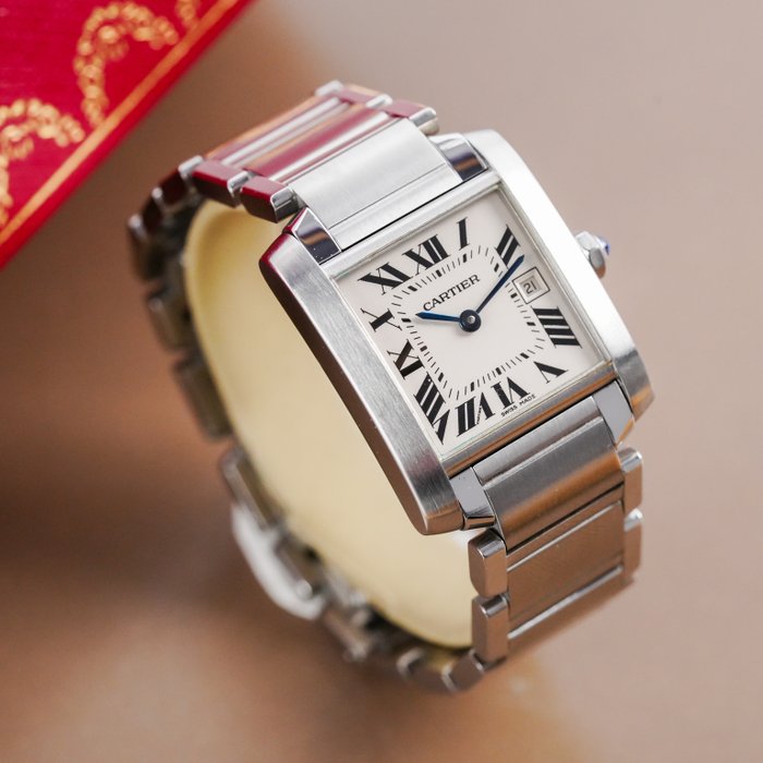 Cartier - Tank Française - W51011Q3 - Femme -