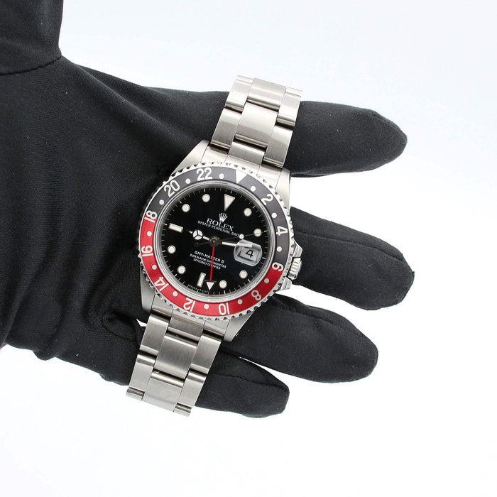 Rolex - GMT-Master II Coke - Sans Prix de Réserve - 16710 - Homme - 1990-1999