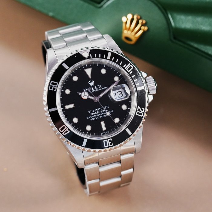 Rolex - Submariner Date - Sans Prix de Réserve - 16610 - Homme - 1990-1999