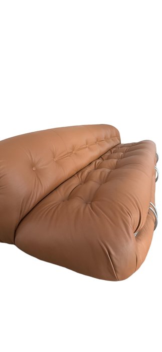 Cassina - Afra Scarpa, Tobia Scarpa - Soriana - Canapé - cuir pleine fleur
