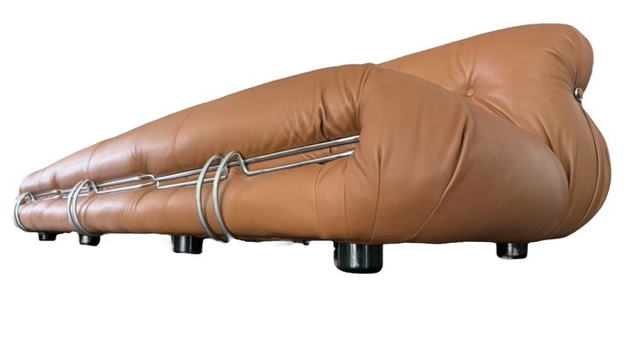 Cassina - Afra Scarpa, Tobia Scarpa - Soriana - Canapé - cuir pleine fleur