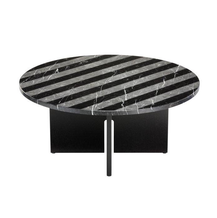 Favius - Studio Besau-Marguerre - Table basse - SÉDIMENT - Néron Marquina