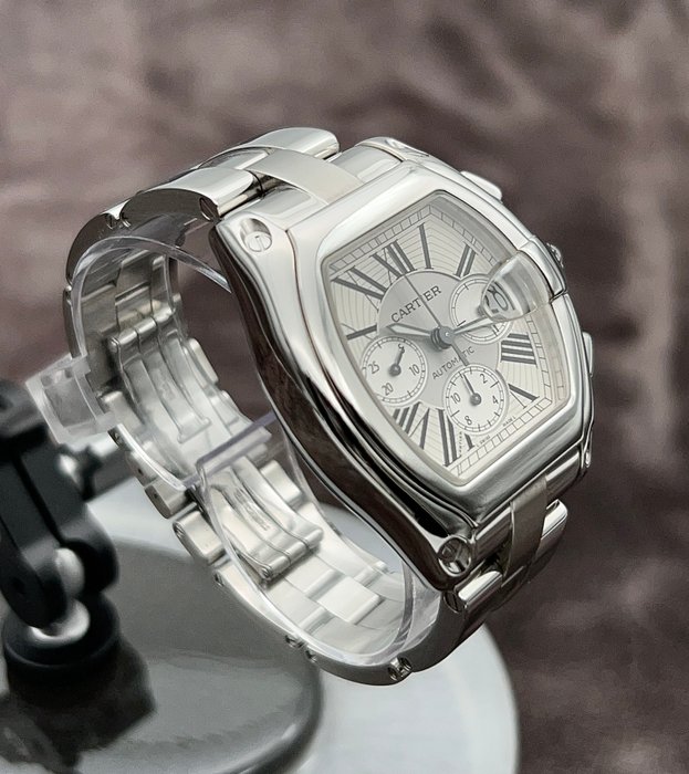 Cartier - Roadster Chronograph - W62019X6 - Homme - 2000-2010