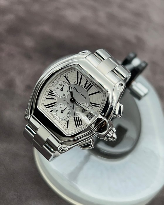 Cartier - Roadster Chronograph - W62019X6 - Homme - 2000-2010