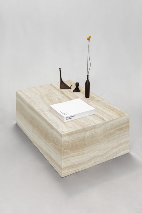 Formaminima - Table basse - Onyx - Table basse en onyx miel