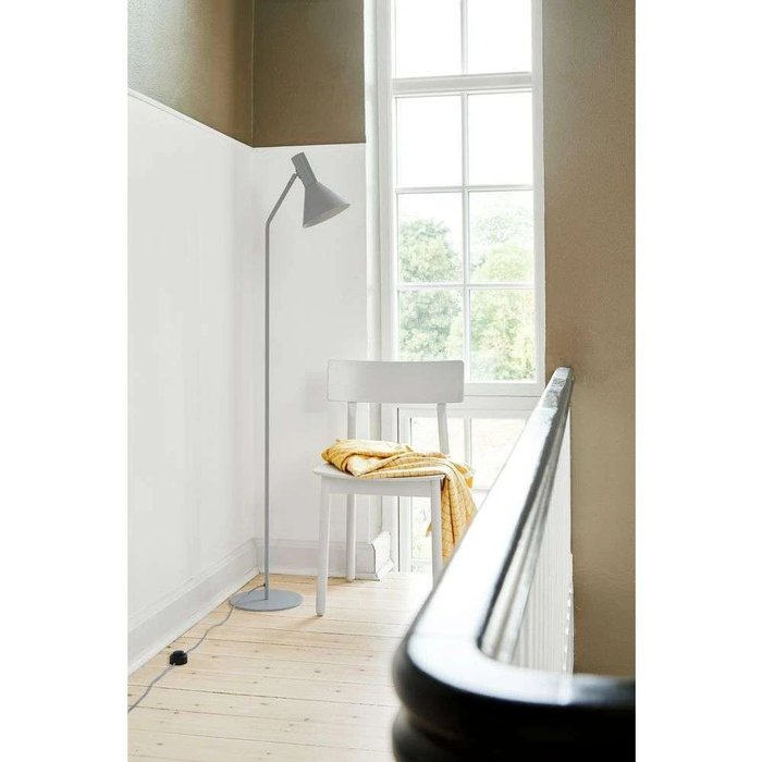Frandsen - Benny Frandsen - Lampadaire - Parquet Lyss - Gris clair mat - Métal