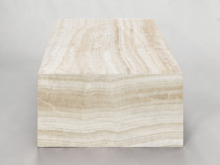 Formaminima - Table basse - Onyx - Table basse en onyx miel