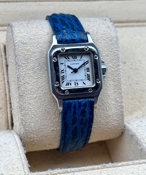 Cartier - Santos Galbee Lady - Sans Prix de Réserve - Femme - 1990-1999
