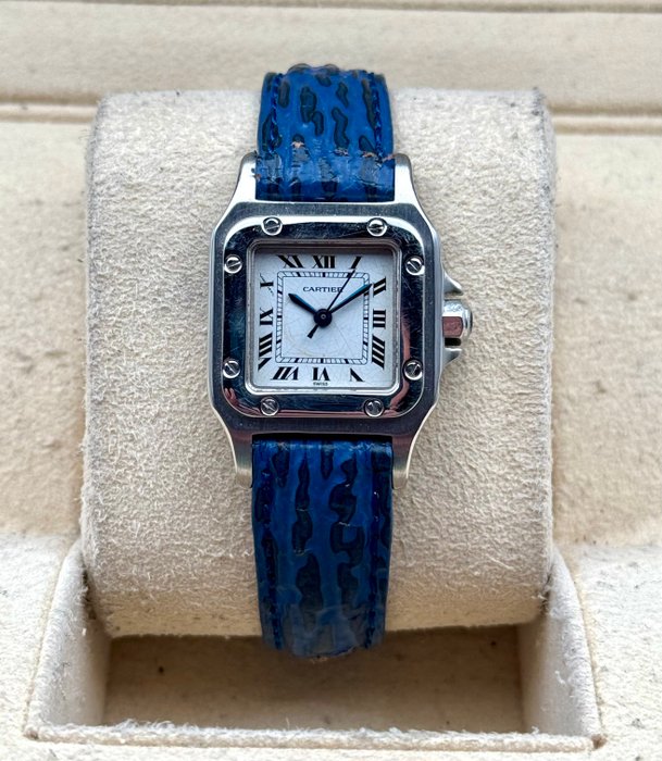 Cartier - Santos Galbee Lady - Sans Prix de Réserve - Femme - 1990-1999