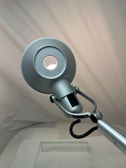 Artemide - Michele De Lucchi - Lampe de table - Mini Ptolémée - Acier, Aluminium - Support de bureau