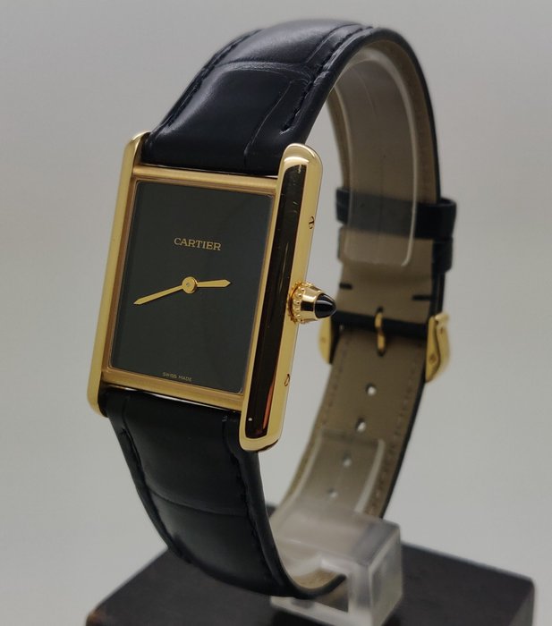 Cartier - 18K Tank Louis Cartier Mechanical - WGTA0091/4369 - Homme - 2020 et après