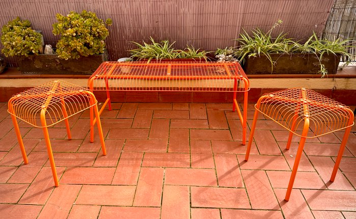 IKEA - Inma Bermúdez & Francis Cayouette - Chaise (3) - Västerön - Métal - Tabourets et bancs