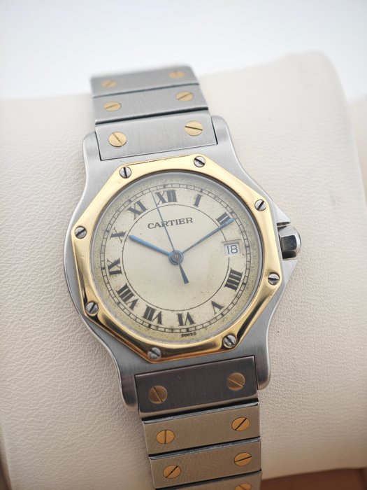 Cartier - Santos Octagon - 187902 - Unisexe - 1990-1999