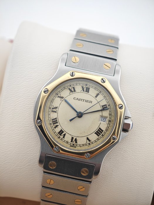 Cartier - Santos Octagon - 187902 - Unisexe - 1990-1999