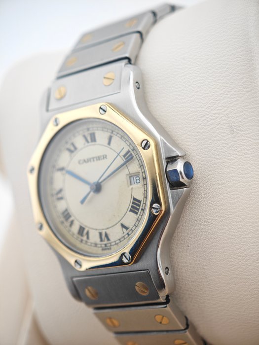 Cartier - Santos Octagon - 187902 - Unisexe - 1990-1999