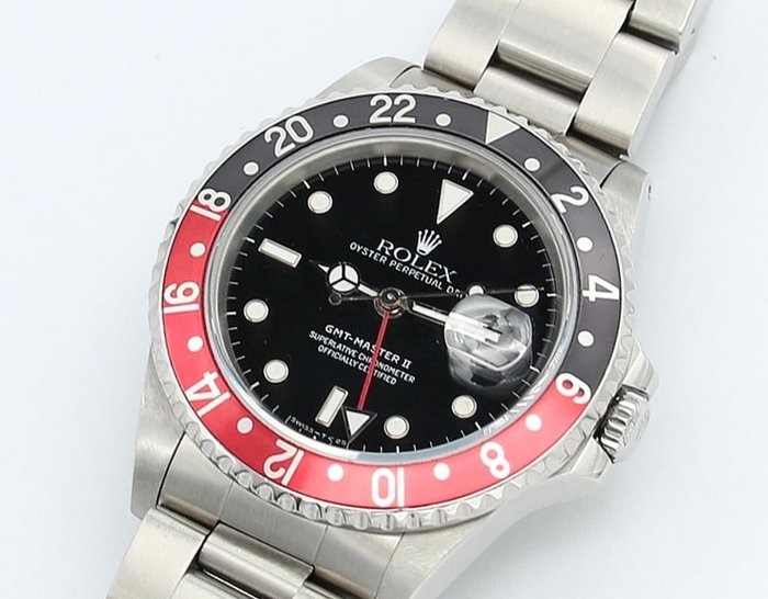Rolex - GMT-Master II Coke - Sans Prix de Réserve - 16710 - Homme - 1990-1999