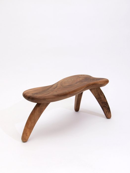 Florian Artmann - Table d%27appoint - Noyer - Table basse biologique