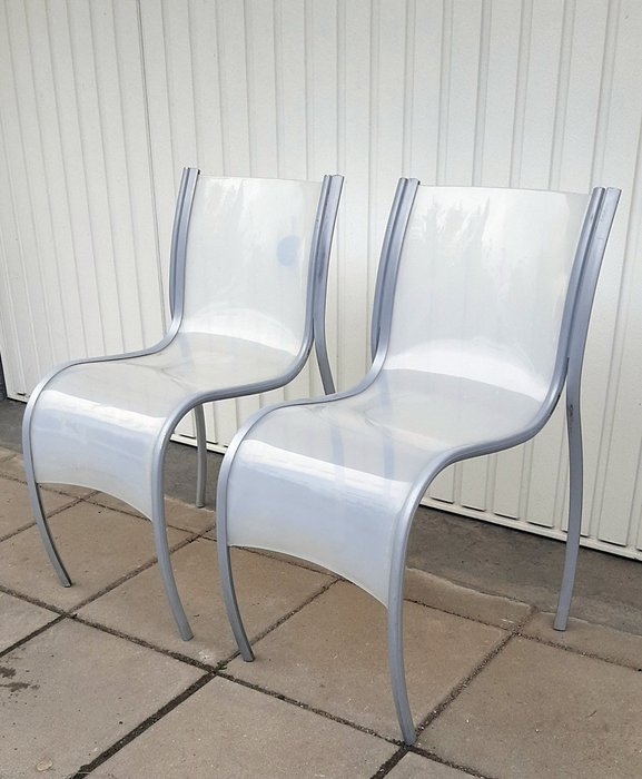 Kartell - Ron Arad - Chaise (2) - FPA - Aluminium, Plastique