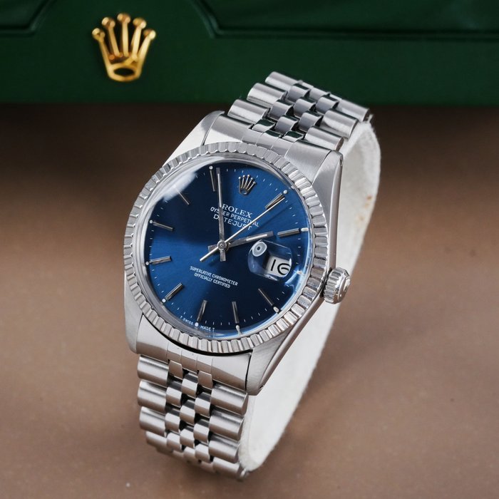 Rolex - Oyster Perpetual Datejust 36 Jubilee - 16030 - Homme - 1980-1989