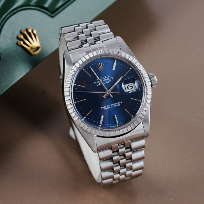 Rolex - Oyster Perpetual Datejust 36 Jubilee - 16030 - Homme - 1980-1989