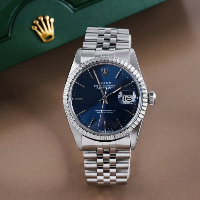 Rolex - Oyster Perpetual Datejust 36 Jubilee - 16030 - Homme - 1980-1989