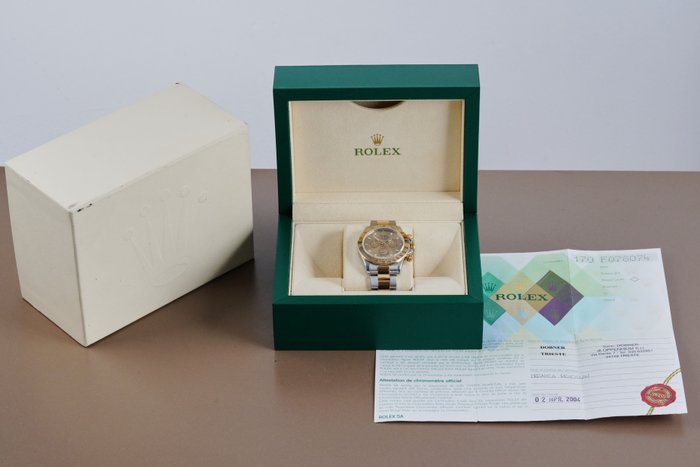 Rolex - Daytona Cosmograph Champagne 18K Yellow Gold / Steel - 116523 - Homme - 2000-2010