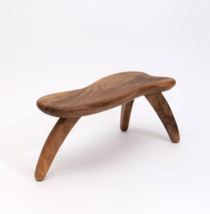 Florian Artmann - Table d%27appoint - Noyer - Table basse biologique