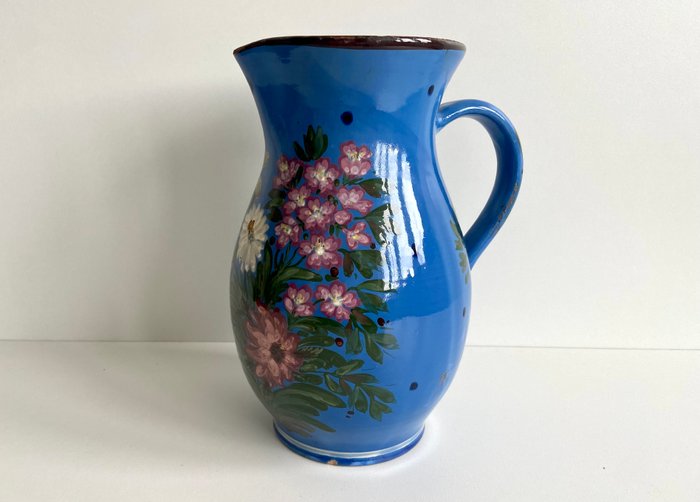 Johann Lipp Merring - Aiguière - Faïence - Grand vase en poterie