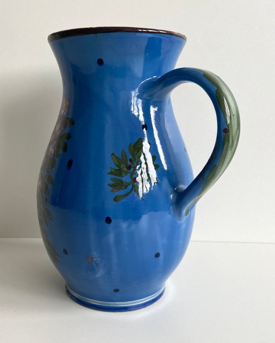 Johann Lipp Merring - Aiguière - Faïence - Grand vase en poterie