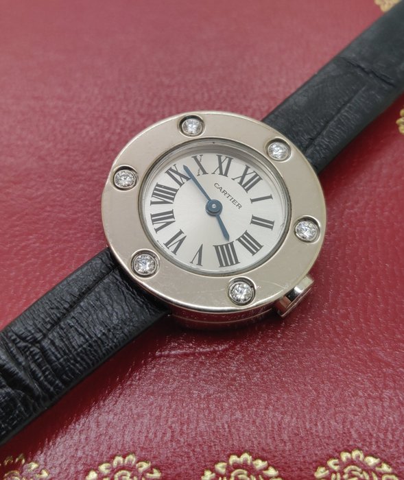 Cartier - 18K White Gold / Diamond Cartier Love watch - WE800131 - Femme - 2000-2010