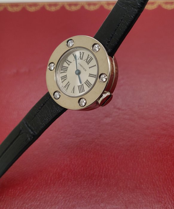 Cartier - 18K White Gold / Diamond Cartier Love watch - WE800131 - Femme - 2000-2010