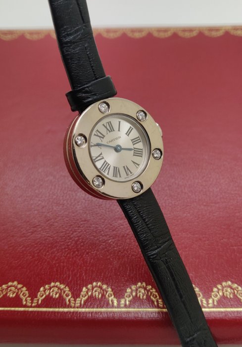 Cartier - 18K White Gold / Diamond Cartier Love watch - WE800131 - Femme - 2000-2010